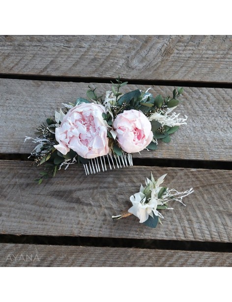 Boutonniere en fleur gentillesse