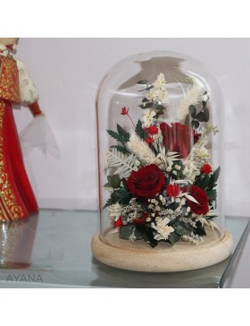 Cloche-fleurs-ambiance-festive