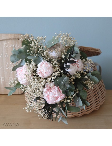 Bouquet de fleurs kyoto 5 pivoines