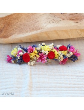 Barrette en fleur Cameron