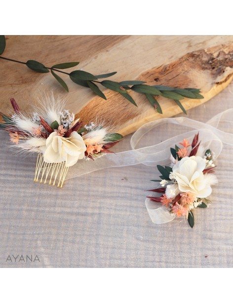 Bracelet en fleurs Rosita