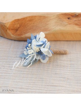 Boutonniere fleurs SERENA