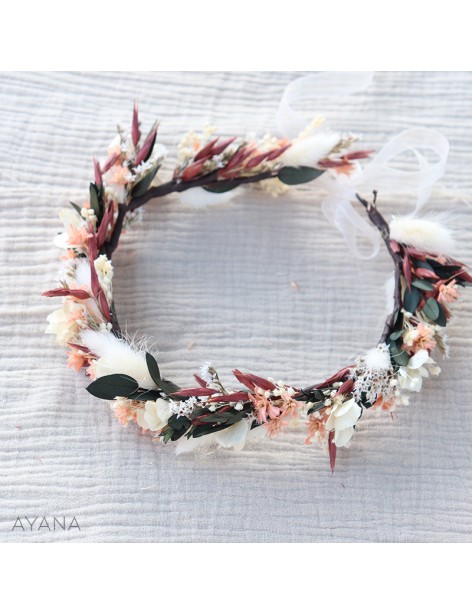 Couronne fleurs ROSITA