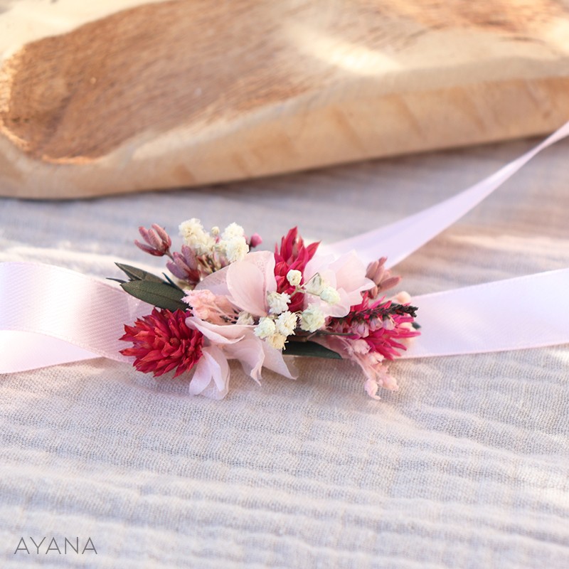 Bracelet en fleurs sechees BERRYL