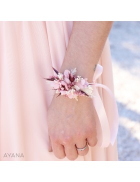 Bracelet en fleurs eternelles Eleanor