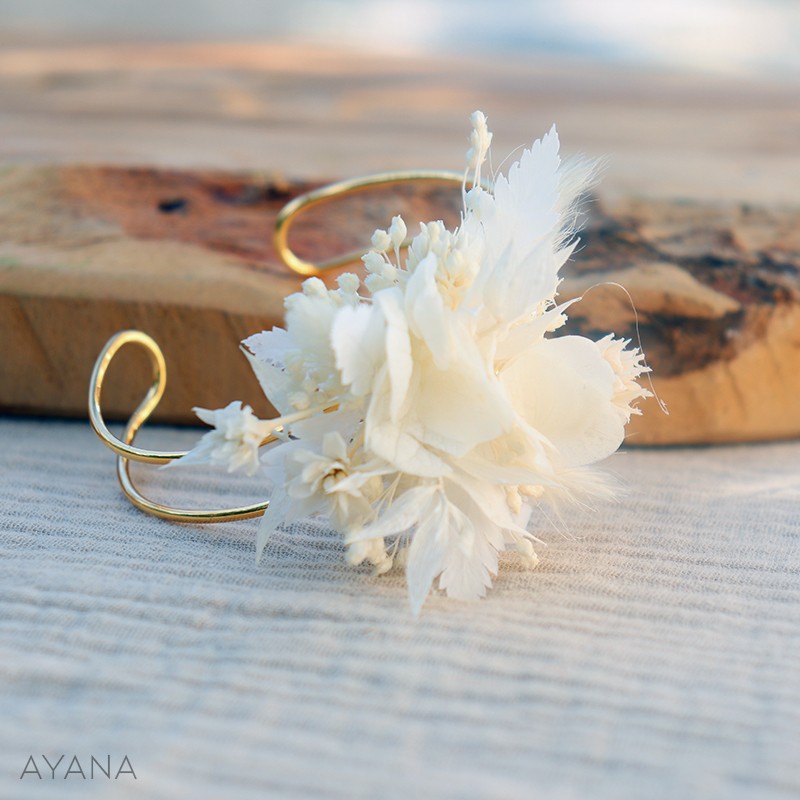 Bracelet de fleurs OLWEN