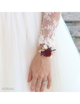 Bracelet en fleurs stabilisees NELLY