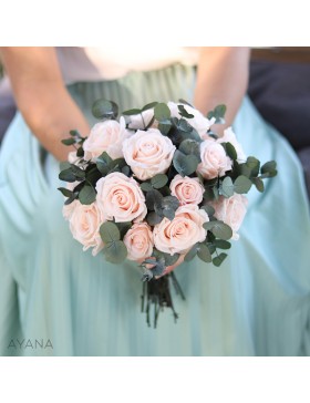 Bouquet en fleurs stabilisees L'HAY-les-Roses