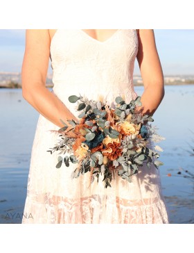 Bouquet en fleurs eternelles SEATTLE