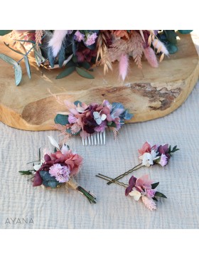 Boutonniere fleurs AMABILITE