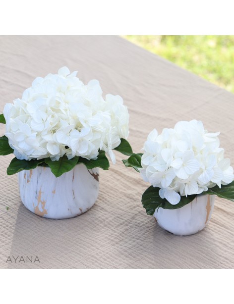 Composition de fleurs stabilisees GREEN ADDICT HORTENSIA